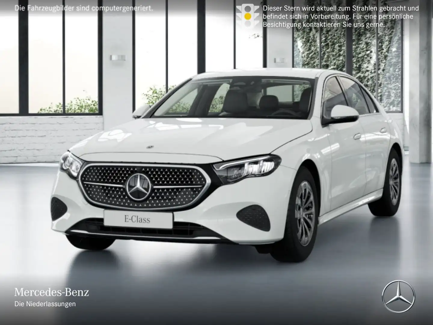 Mercedes-Benz E 200 Avantgarde Distr+ LED AHK Kamera Totwinkel Weiß - 2