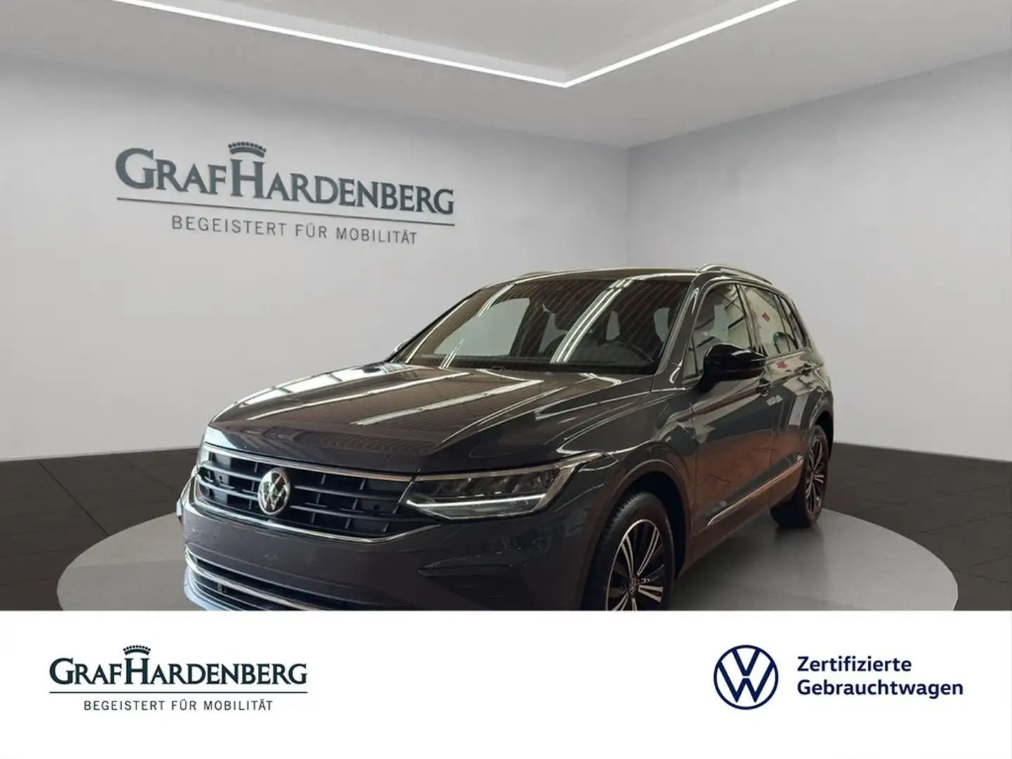 Volkswagen Tiguan Active Plus 1.5 TSI DSG AHK Standheizung Grau - 1