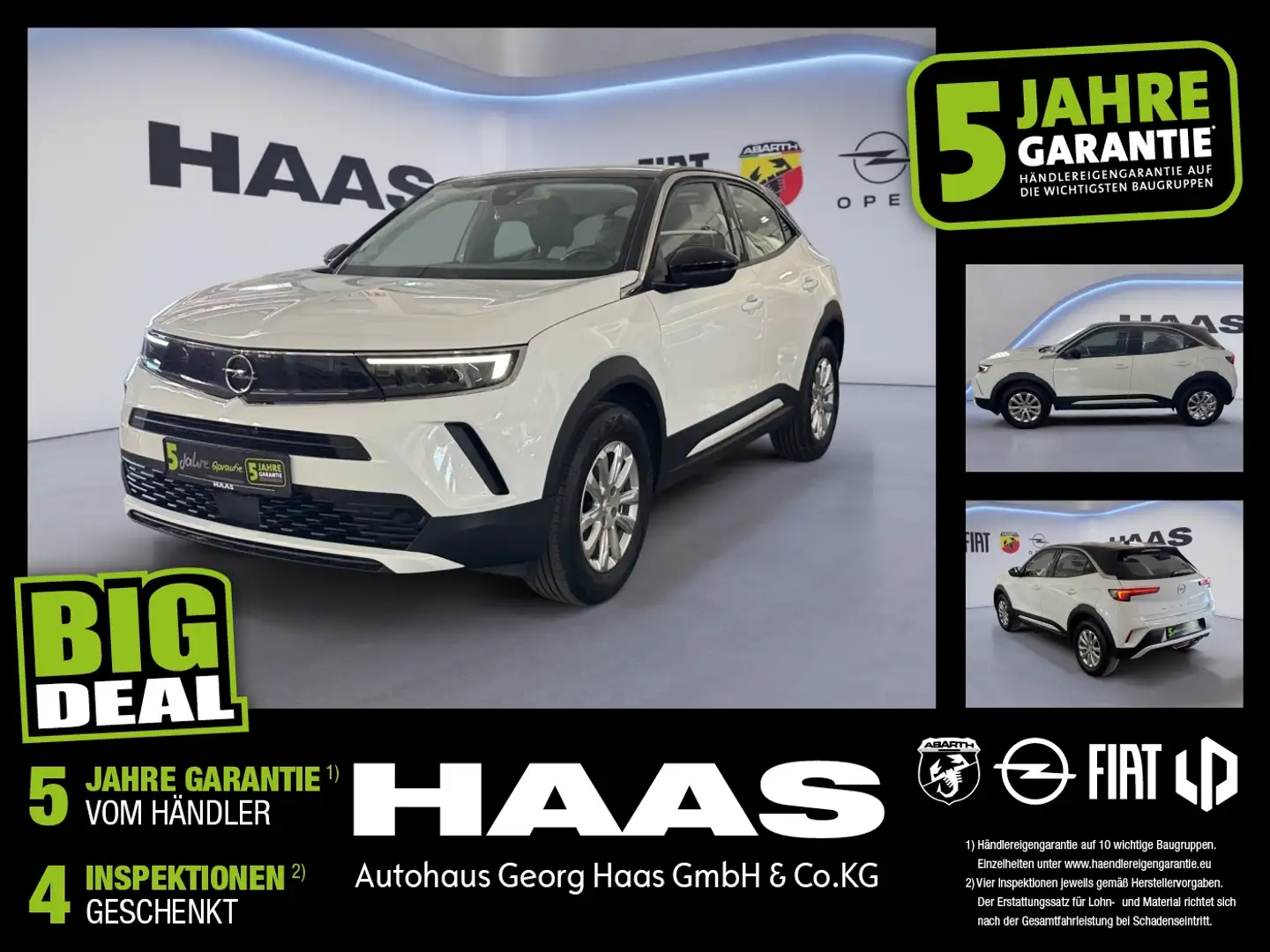 Opel Mokka 1.2 Turbo Klimaanlage, Bluetooth, USB Weiß - 1