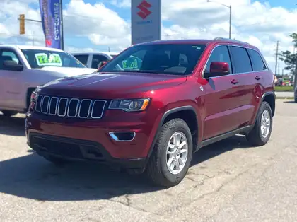 Red 2019 Jeep Grand Cherokee SUV / Crossover Four-Wheel Drive 8-Speed Automatic