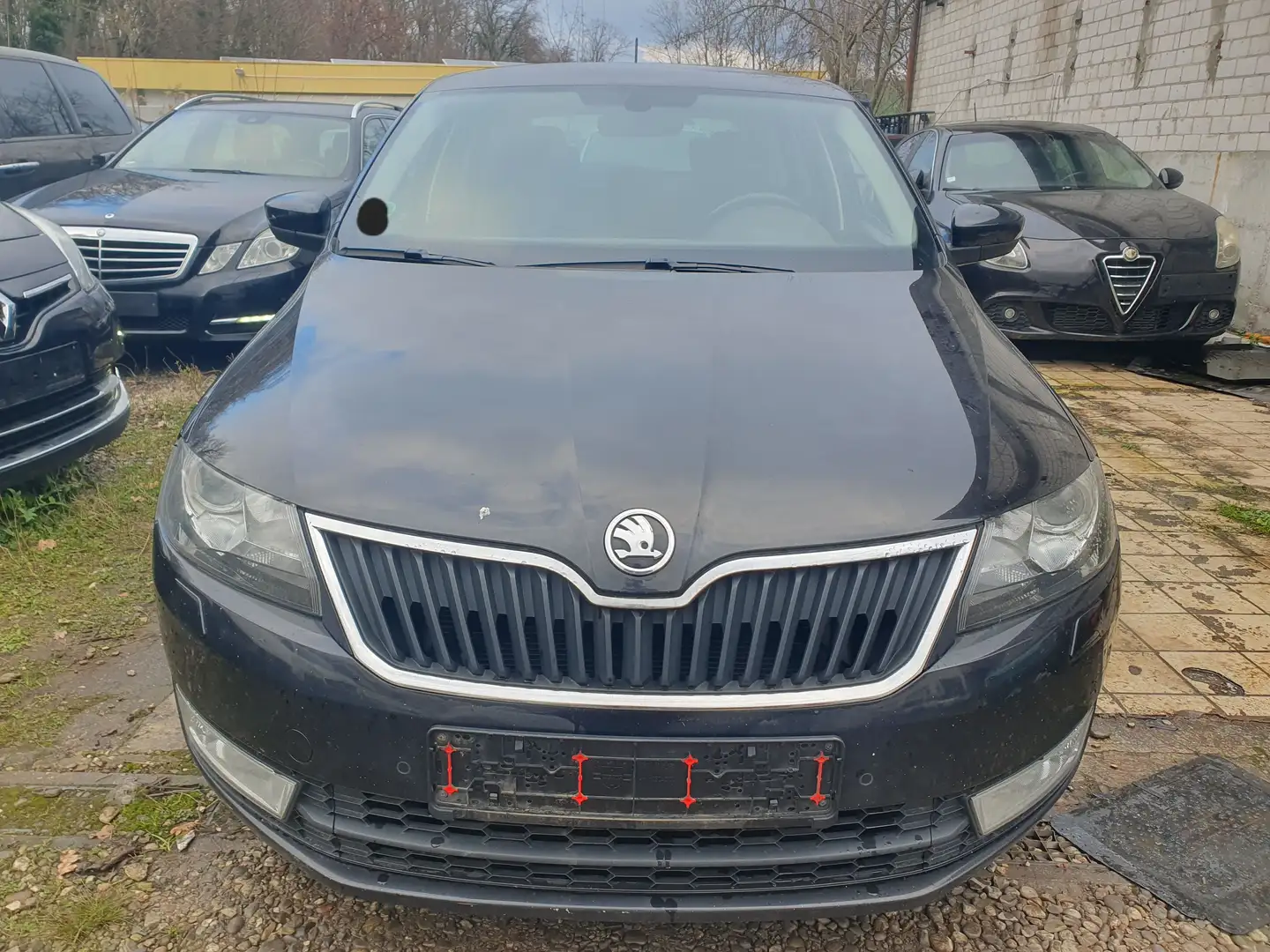 Skoda Rapid/Spaceback Joy Klima Navi Noir - 2