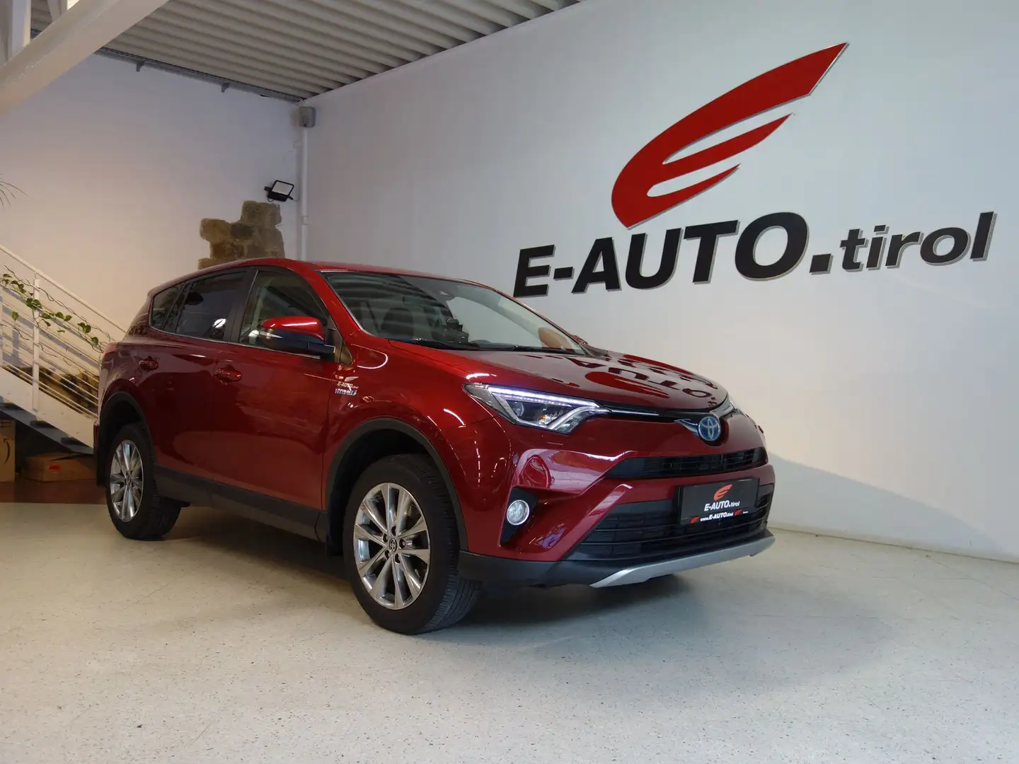 Toyota RAV 4 2,5 Hybrid Aut. *VIP EDITION *ERSTBESITZ *GARANTI Rot - 1