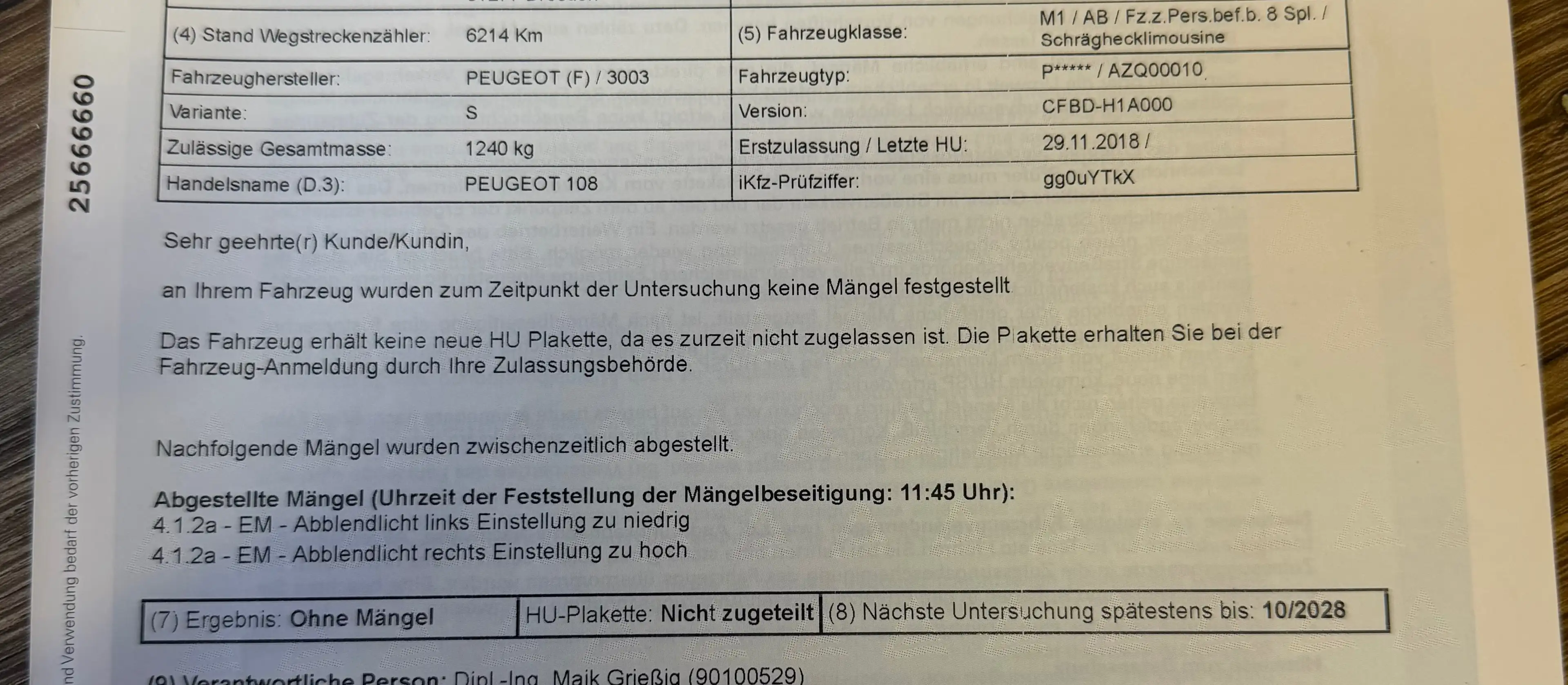 Peugeot 108 NUR 6.218 KM! – TÜV NEU – 1 JAHR GARANTIE — photo 13