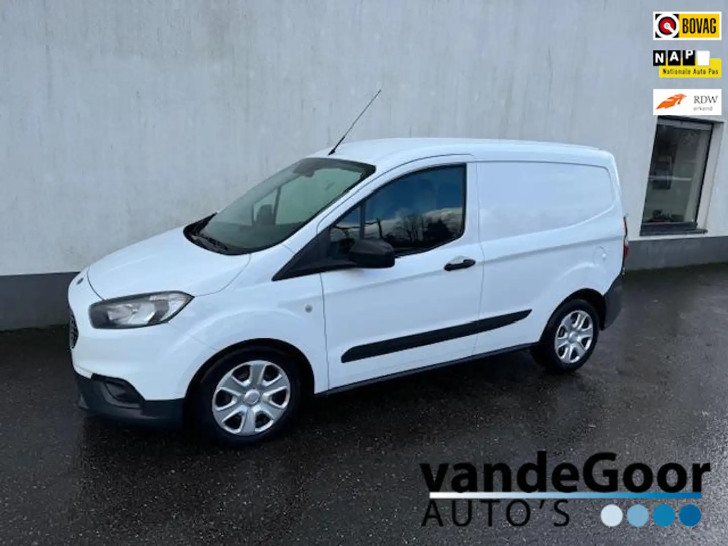 Ford Transit Courier 1.5 TDCI Trend Duratorq S&S, '21, airco, cruise, j Wit - 1