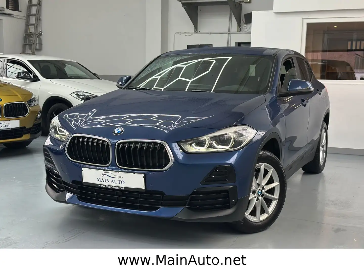 BMW X2 sDrive 18d Aut/HeadUP/CAM/NAVI+/SPUR/HiFi/LED Blau - 2