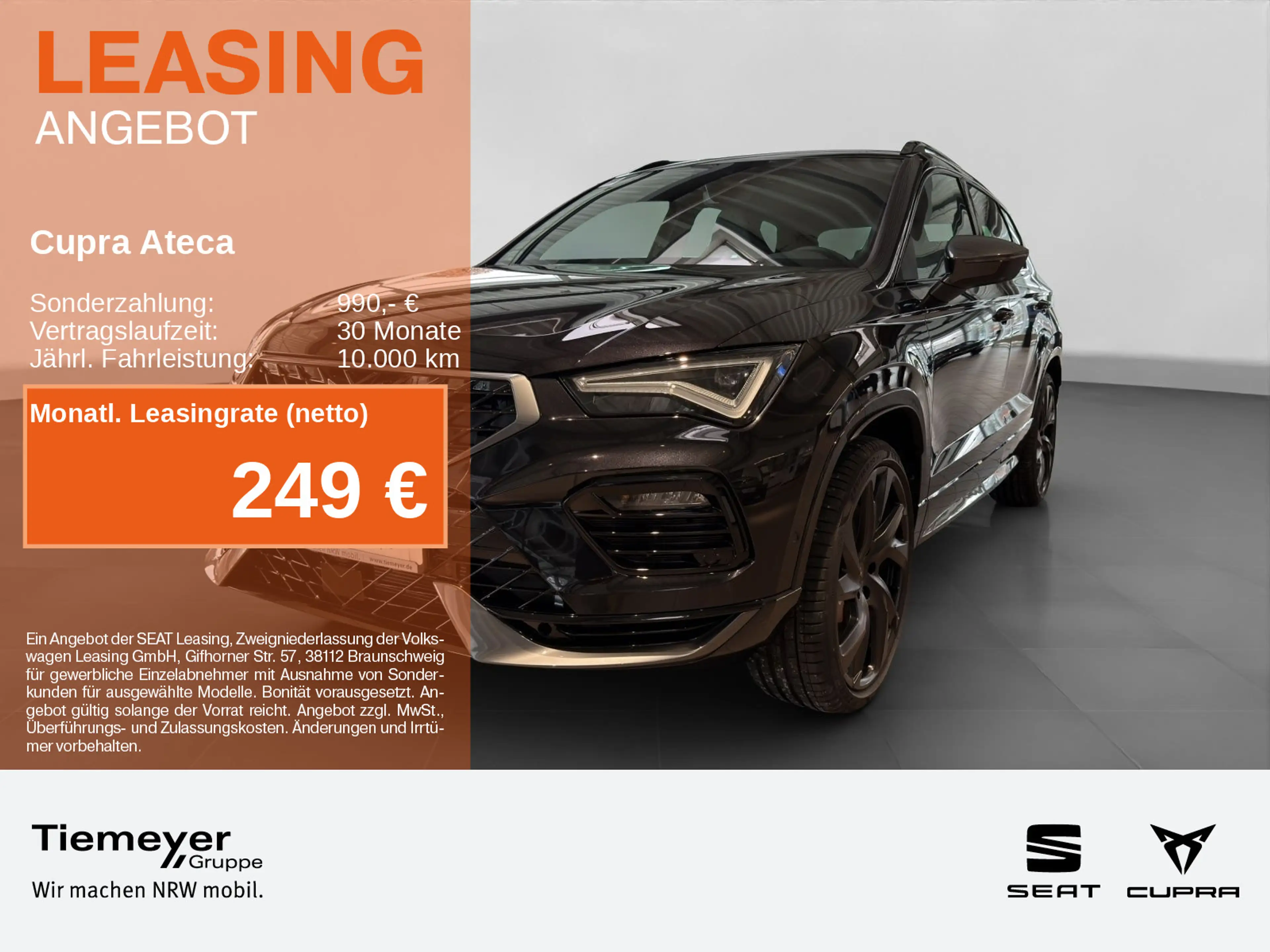 CUPRA Ateca 2.0 TSI DSG VZ 4DRIVE AREA VIEW BREMBO NAV
