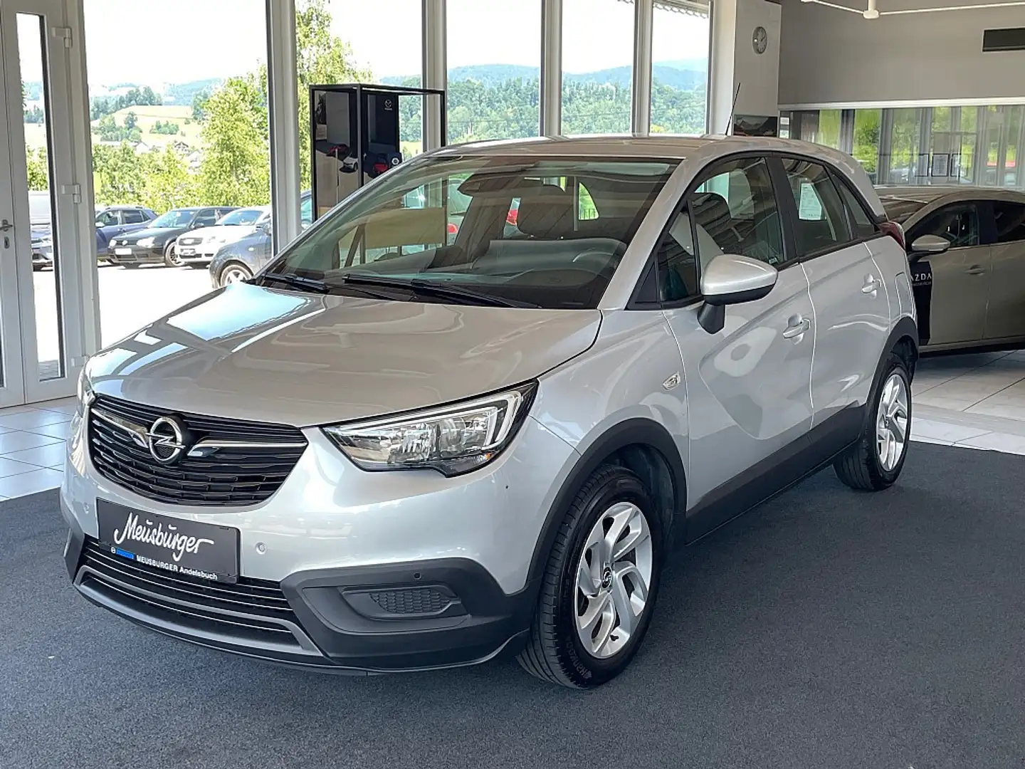 Opel Crossland X 1,2 Turbo ECOTEC Direct Injection Edition St./St Silber - 1