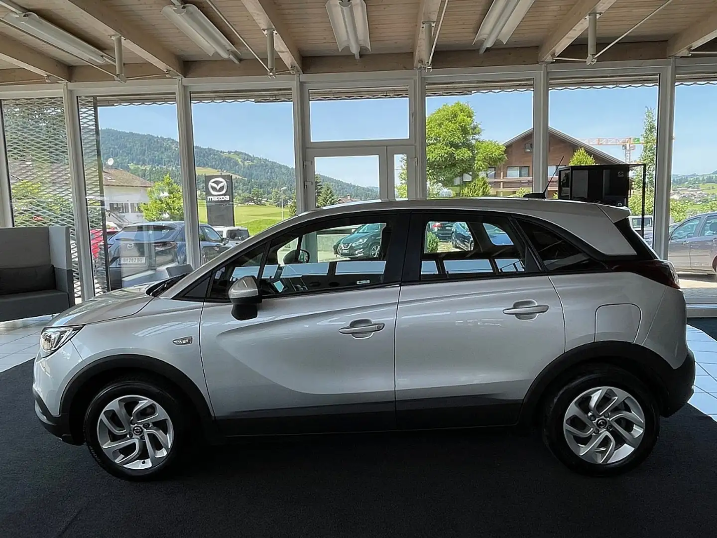 Opel Crossland X 1,2 Turbo ECOTEC Direct Injection Edition St./St Silber - 2