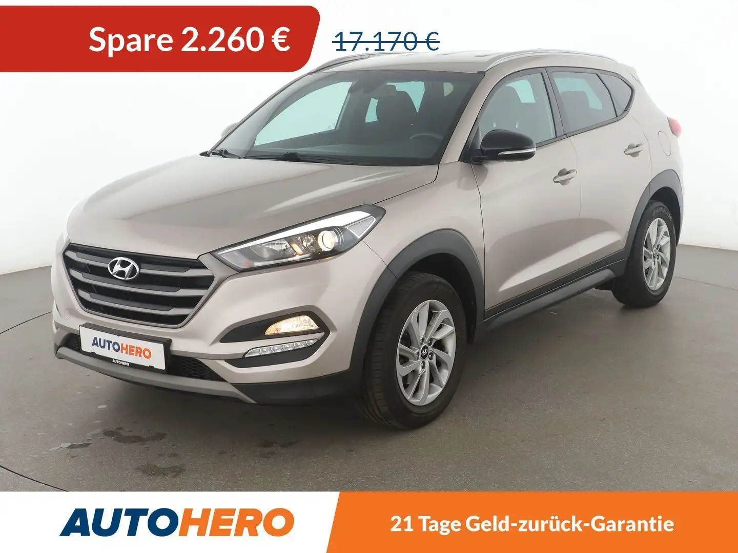 Hyundai TUCSON 1.6 Passion blue 2WD *NAVI*TEMPO*LIM*PDC*SHZ* Weiß - 1