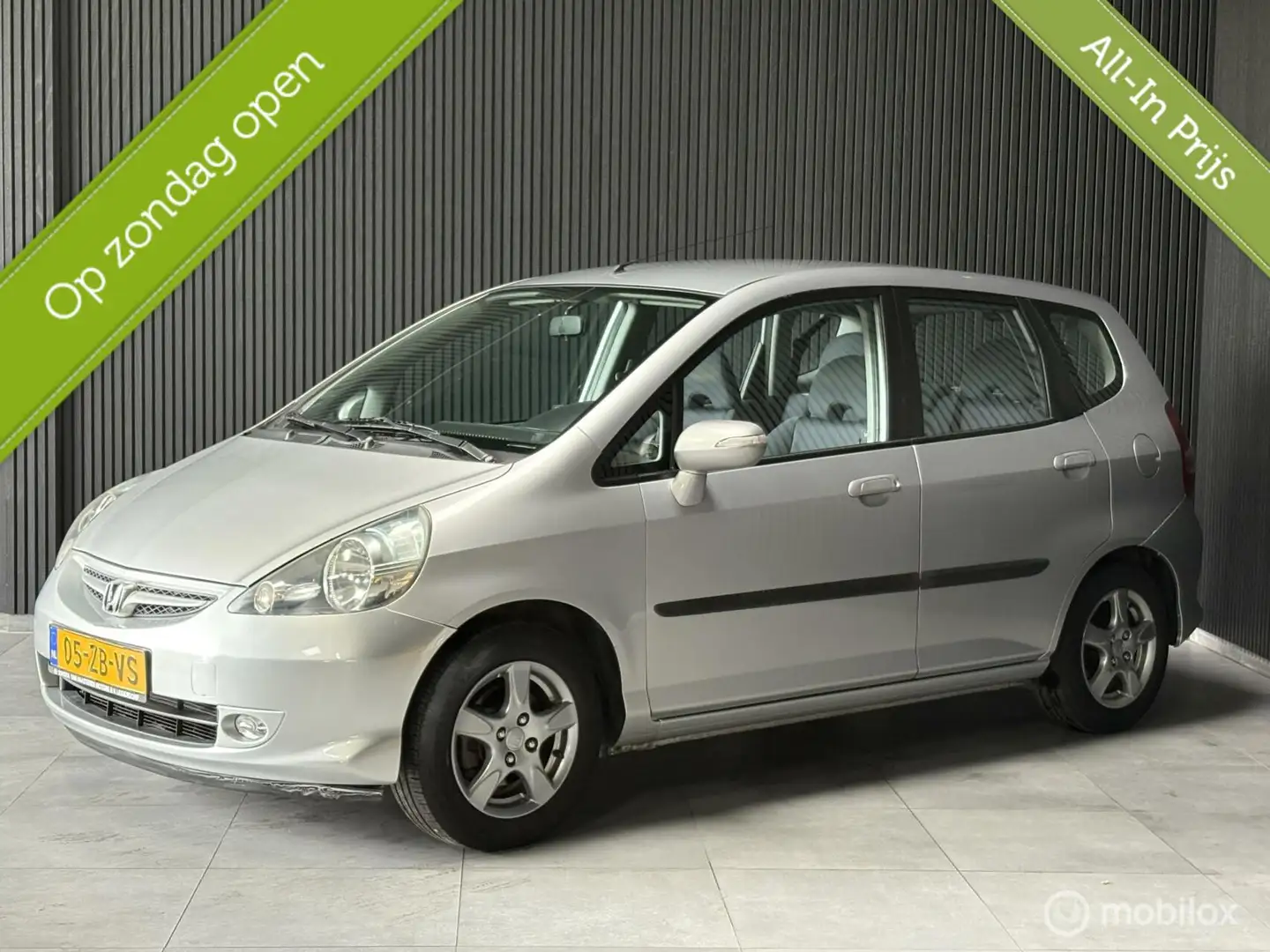Honda Jazz 1.4 LS|AIRCO|AUT|DEALERONDERHOUD| Grijs - 1