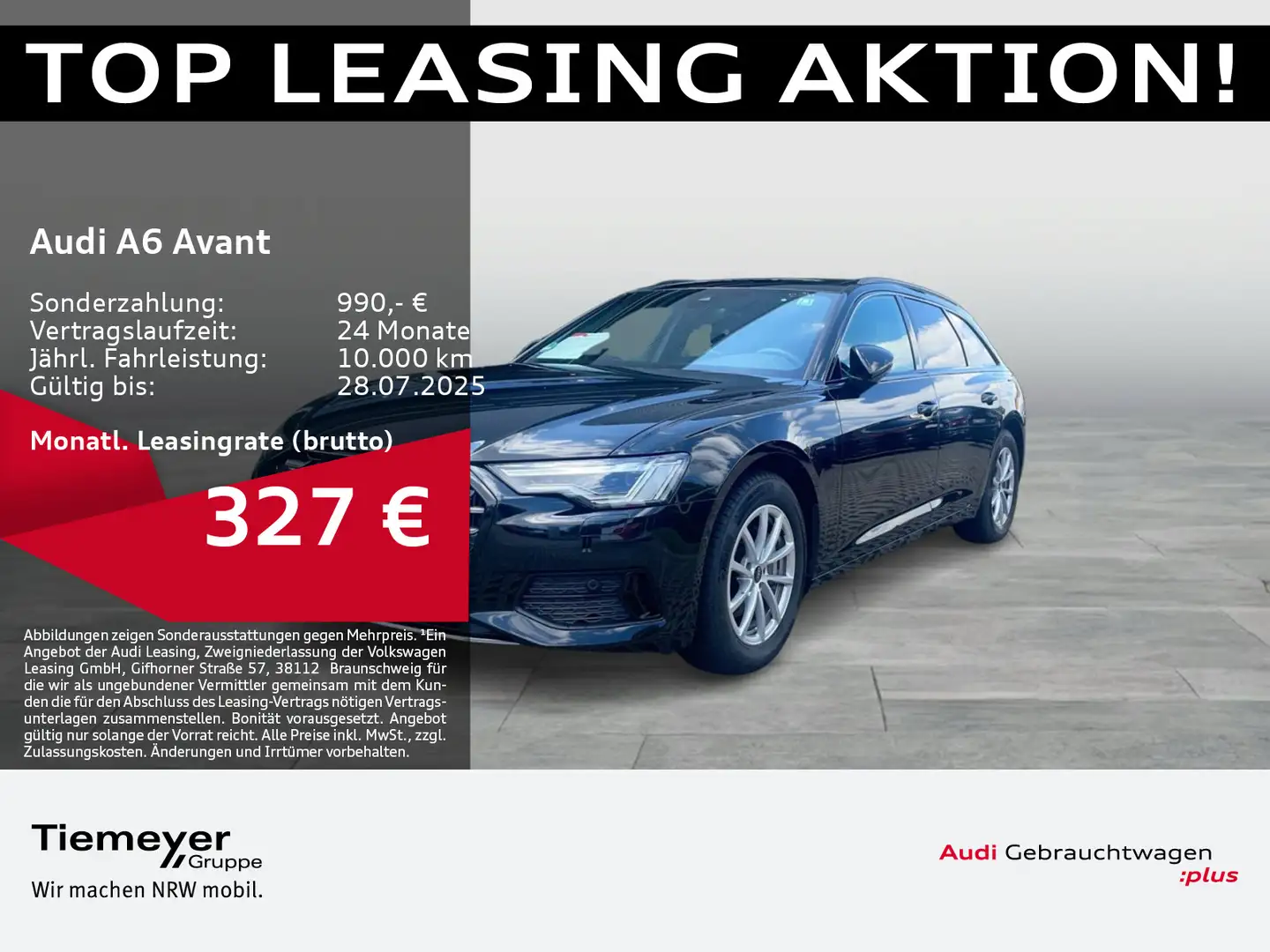 Audi A6 35 TDI ADVANCED LM19 PANO AHK MATRIX Nero - 1