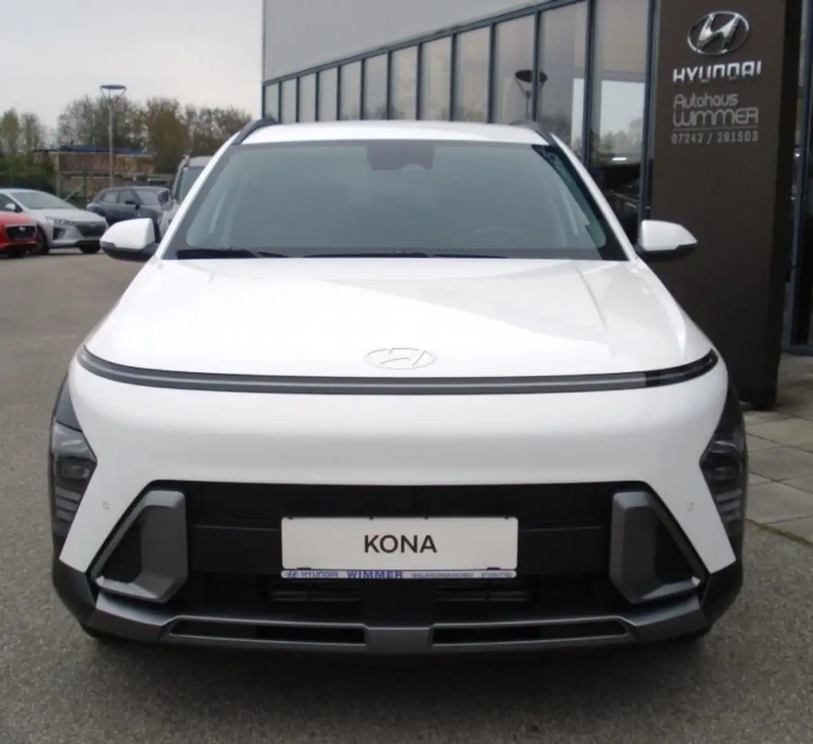 Hyundai KONA (SX2) GO Plus 1.6 T-GDI 2WD DCT k5bu2-OP6 Wit - 2