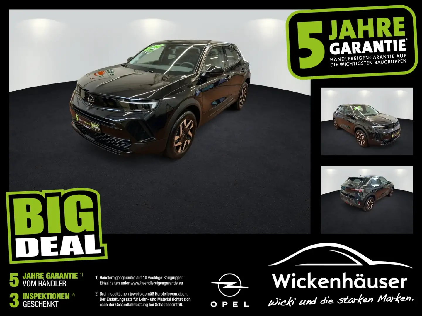 Opel Mokka 1.2 Turbo Elegance LED+Winterpaket+Kamera Negro - 1