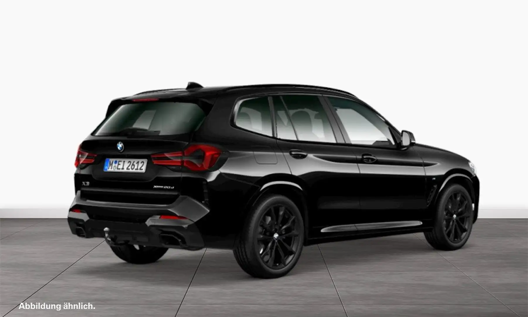 BMW X3 xDrive20d M Sport | AHK | Laser | Head-Up | Driv.A Schwarz - 2