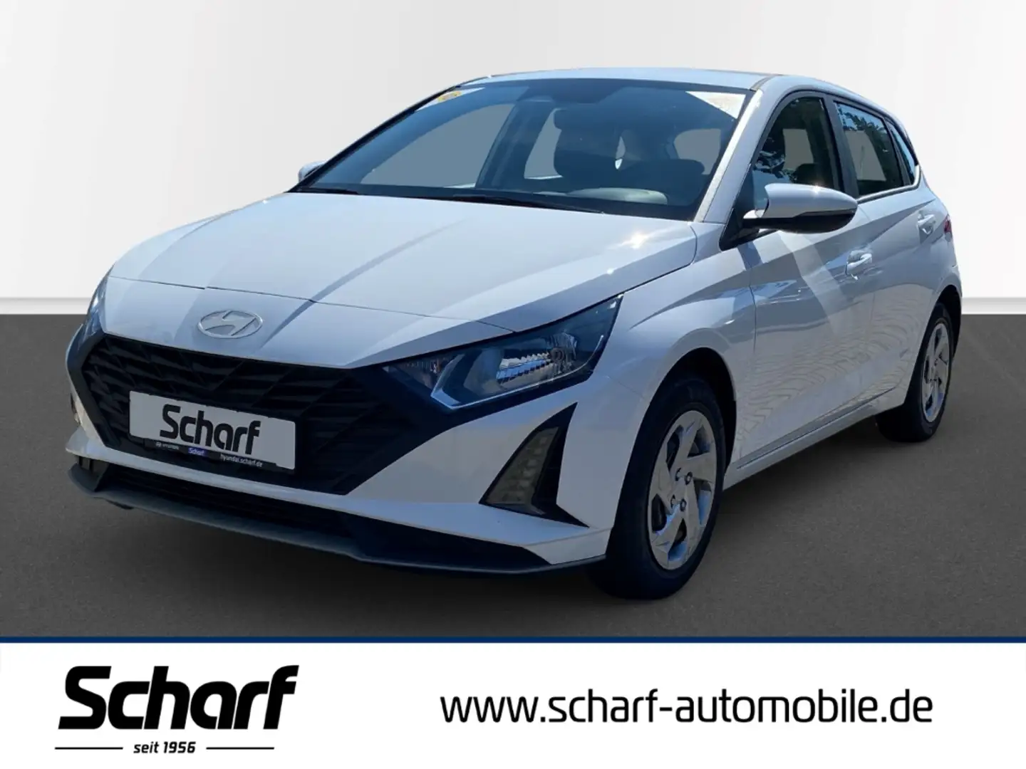 Hyundai i20 FL Select Funktionspaket Navi Rückfahrkam. Klima Weiß - 1