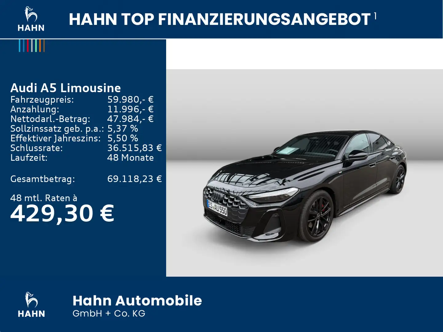 Audi A5 TDI 150 kW S tronic Tech +, AHK, Noir - 2