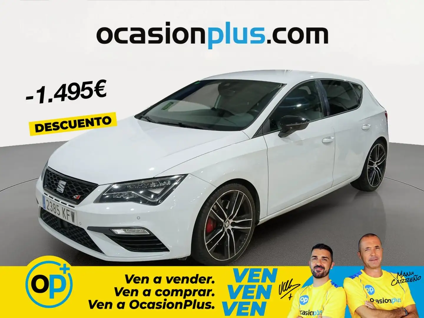SEAT Leon 2.0 TSI S&S Cupra DSG 300 Blanco - 1