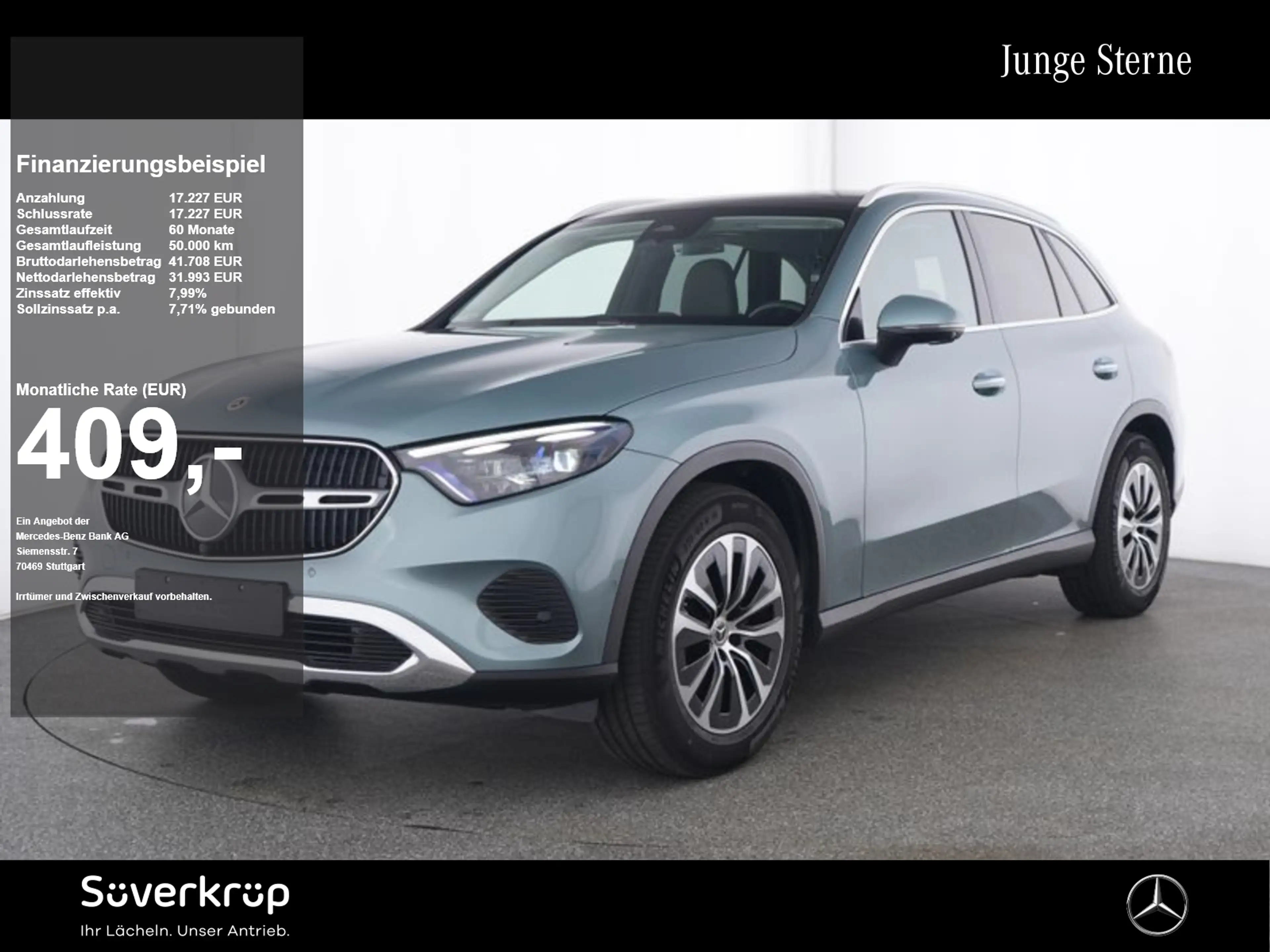 Mercedes-Benz GLC 220 d 4M , AVANTGARDE BURM MEMO 360 AHK PANO