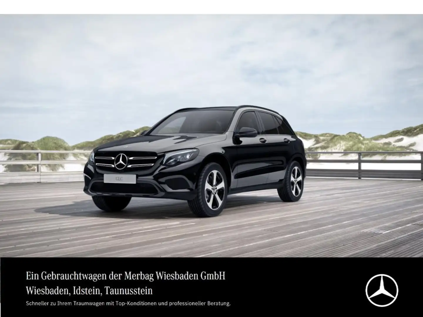 Mercedes-Benz GLC 250 d 4M EXCLUSIVE PANORAMA NIGHT TOTWINKEL Schwarz - 1
