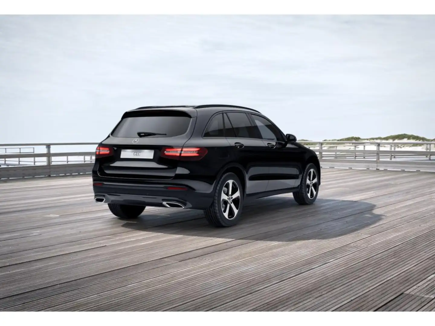 Mercedes-Benz GLC 250 d 4M EXCLUSIVE PANORAMA NIGHT TOTWINKEL Schwarz - 2