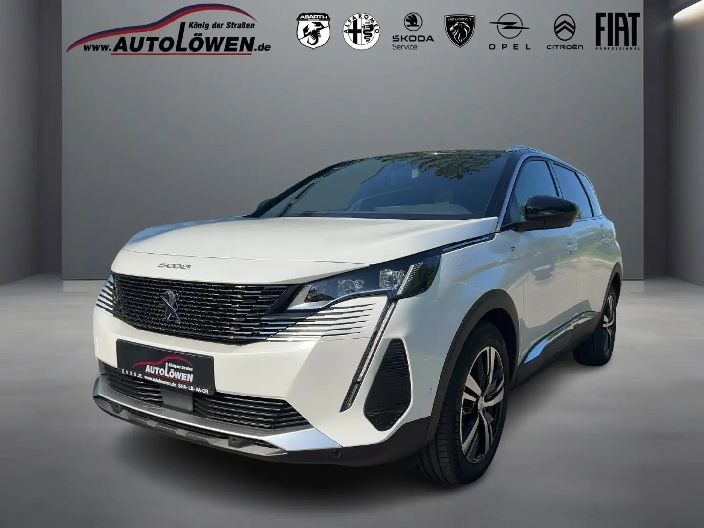 Peugeot 5008 1.2 PureTech 130 GT (EURO 6) Blanc - 1