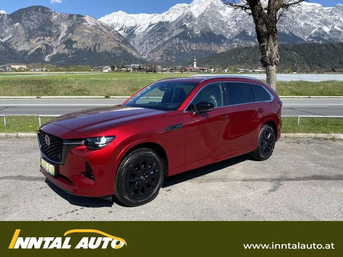 Mazda CX-80 3.3L e-SKYACTIV D AWD Homura Aut. Czerwony - 1