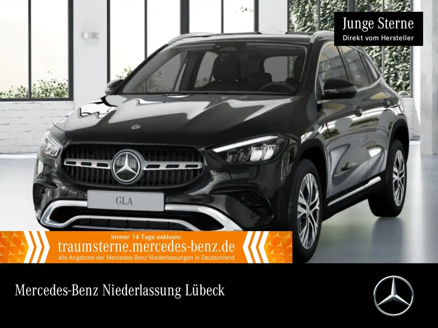 Mercedes-Benz GLA 250 e PROGRESSIVE+PANO+AHK+LED+BURMESTER+TOTW Schwarz - 1