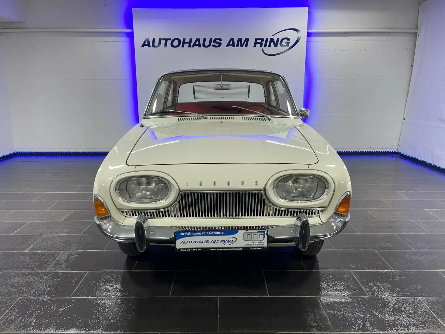 Ford Taunus P3 "Badewanne" 1.HAND ORIGINAL 69.000KM Weiß - 1