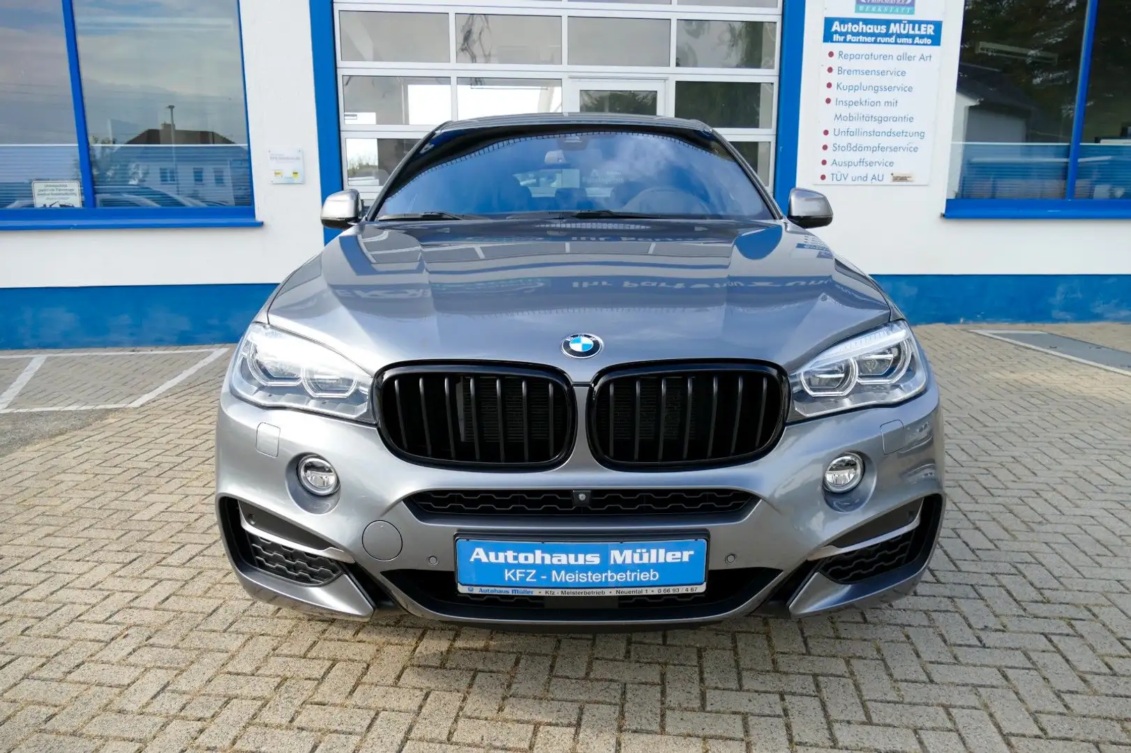 BMW X6 M d, Standheizung, Luftfahrwerk, AHK Gris - 2