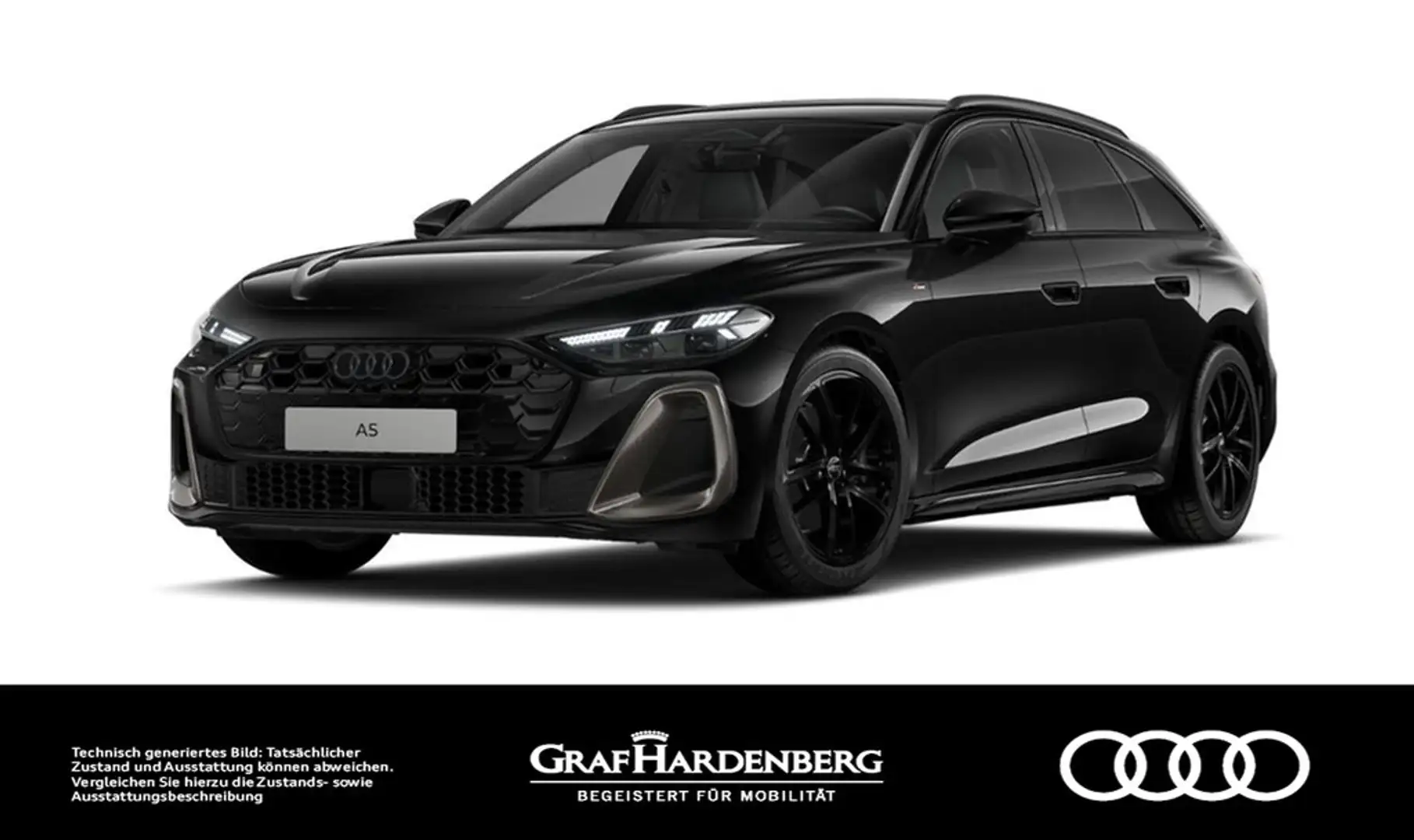 Audi A5 Avant TFSI quattro S line Matrix Navi B&O HuD Negro - 1