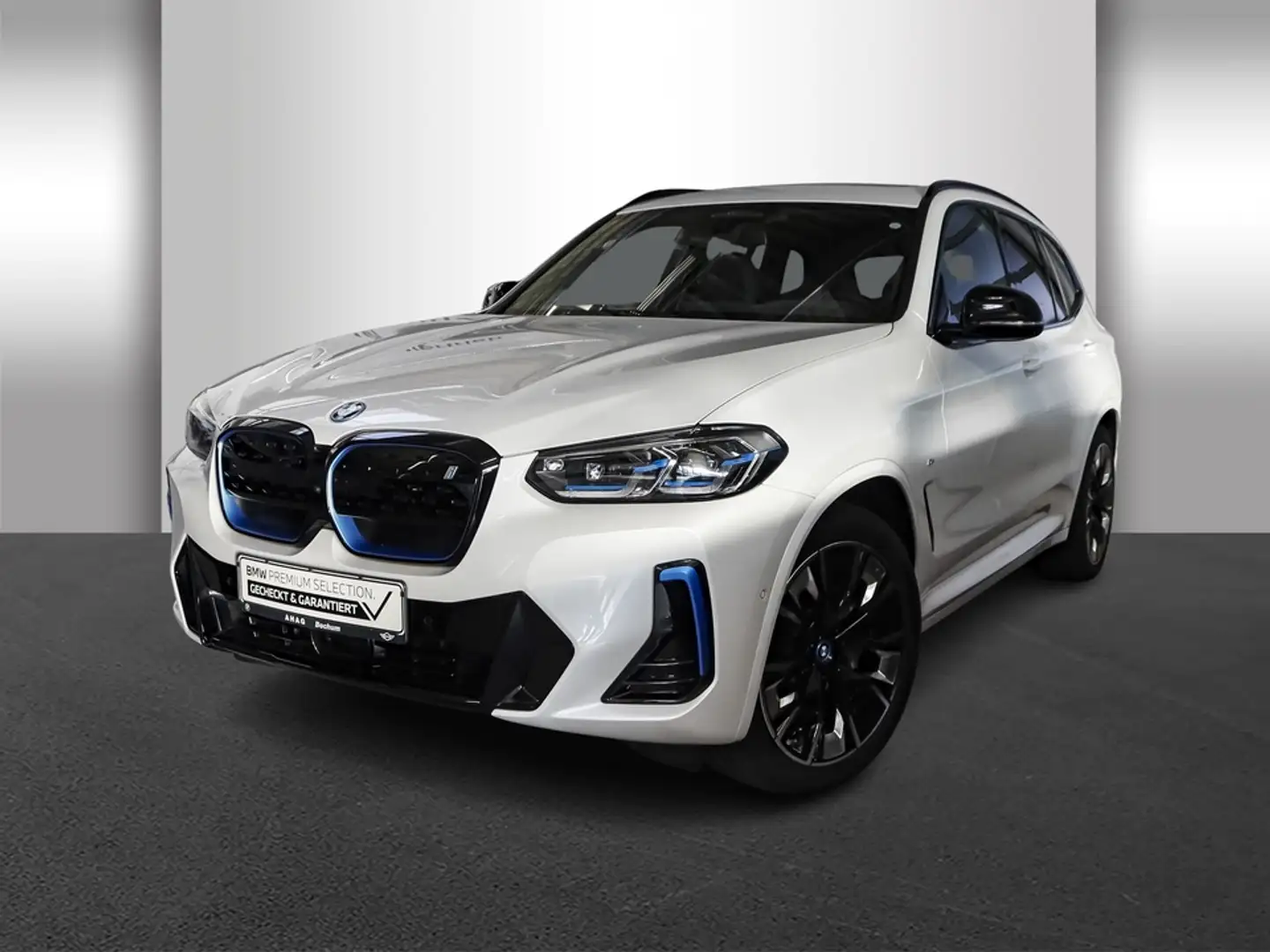 BMW iX3 ix3 80KWH IMPRESSIVE Auto Navi Leder Tempom.aktiv Weiß - 2