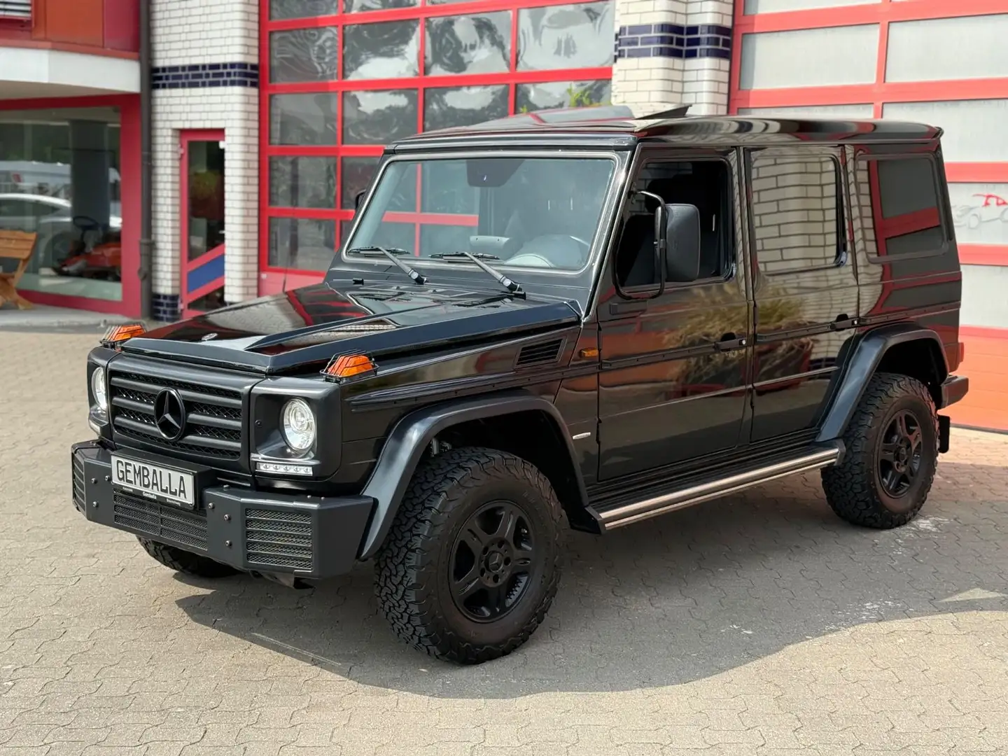 Mercedes-Benz G 350 D PROFESSIONAL,STAHL-STOSSSTANGE,SCHIEBE Fekete - 1