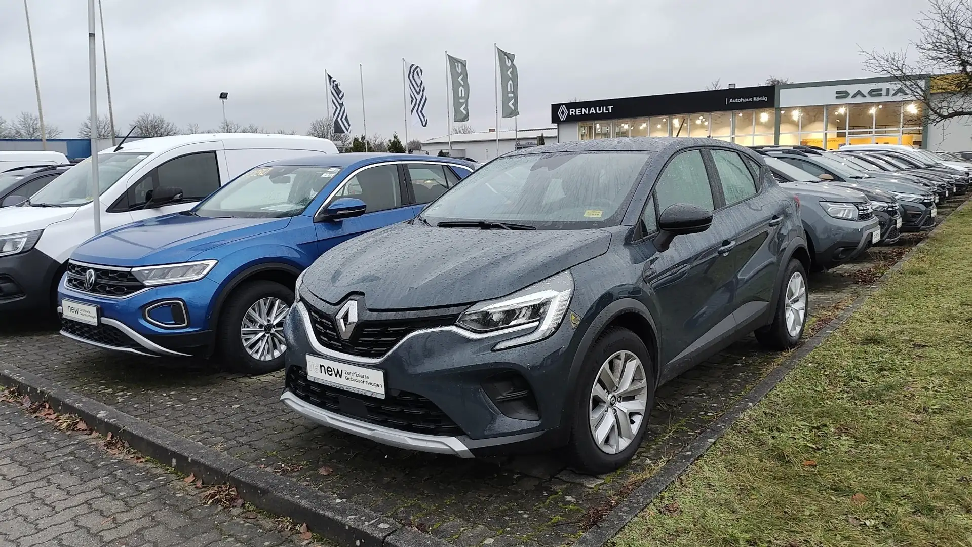 Renault Captur EQUILIBRE 90 Allwetterräder Navi Sitzhzg. Bleu - 1