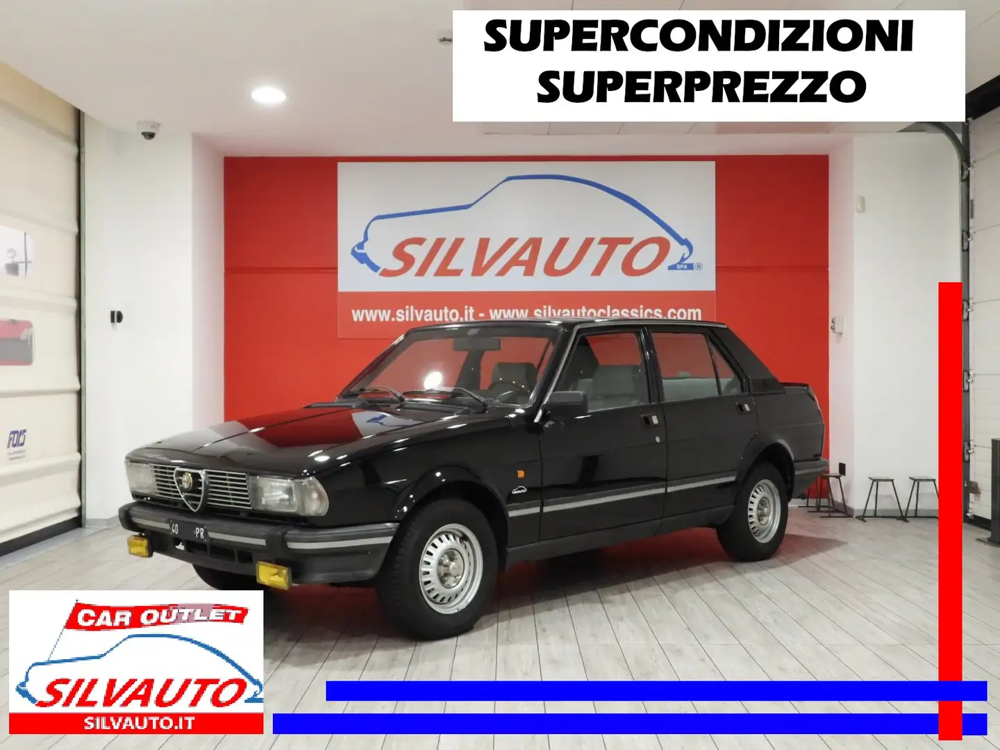 Alfa Romeo Giulietta 1.6 116.50B–SUPERCONDIZIONI–SUPERPREZZO (1983) Zwart - 1