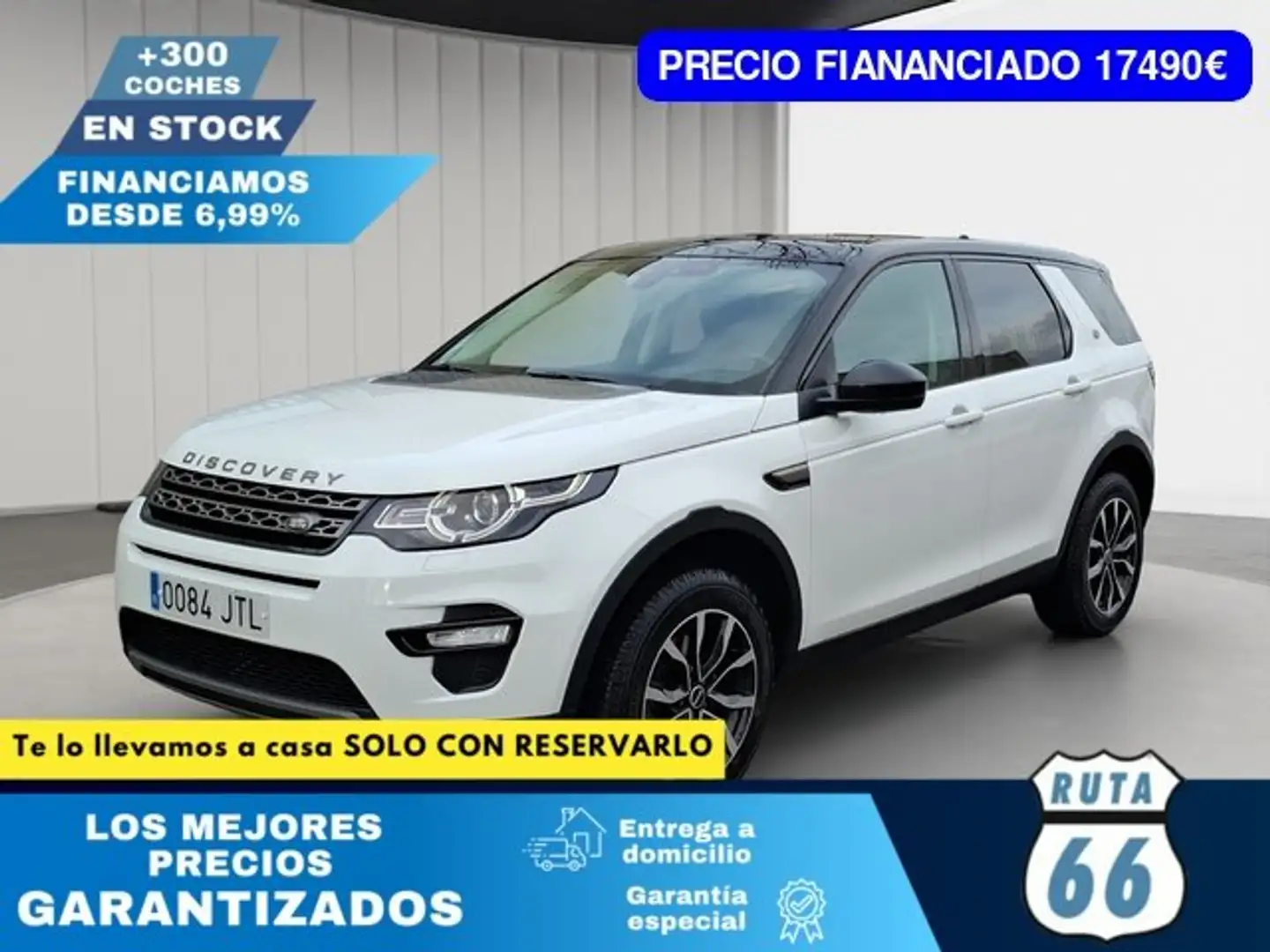 Land Rover Discovery Sport 2.0TD4 SE 4x4 Aut. 150 Blanco - 1