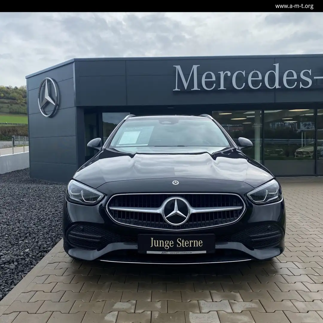 Mercedes-Benz C 220 d T-Modell Avantgarde MBUX*AHK*PTS*Automa. Zwart - 2