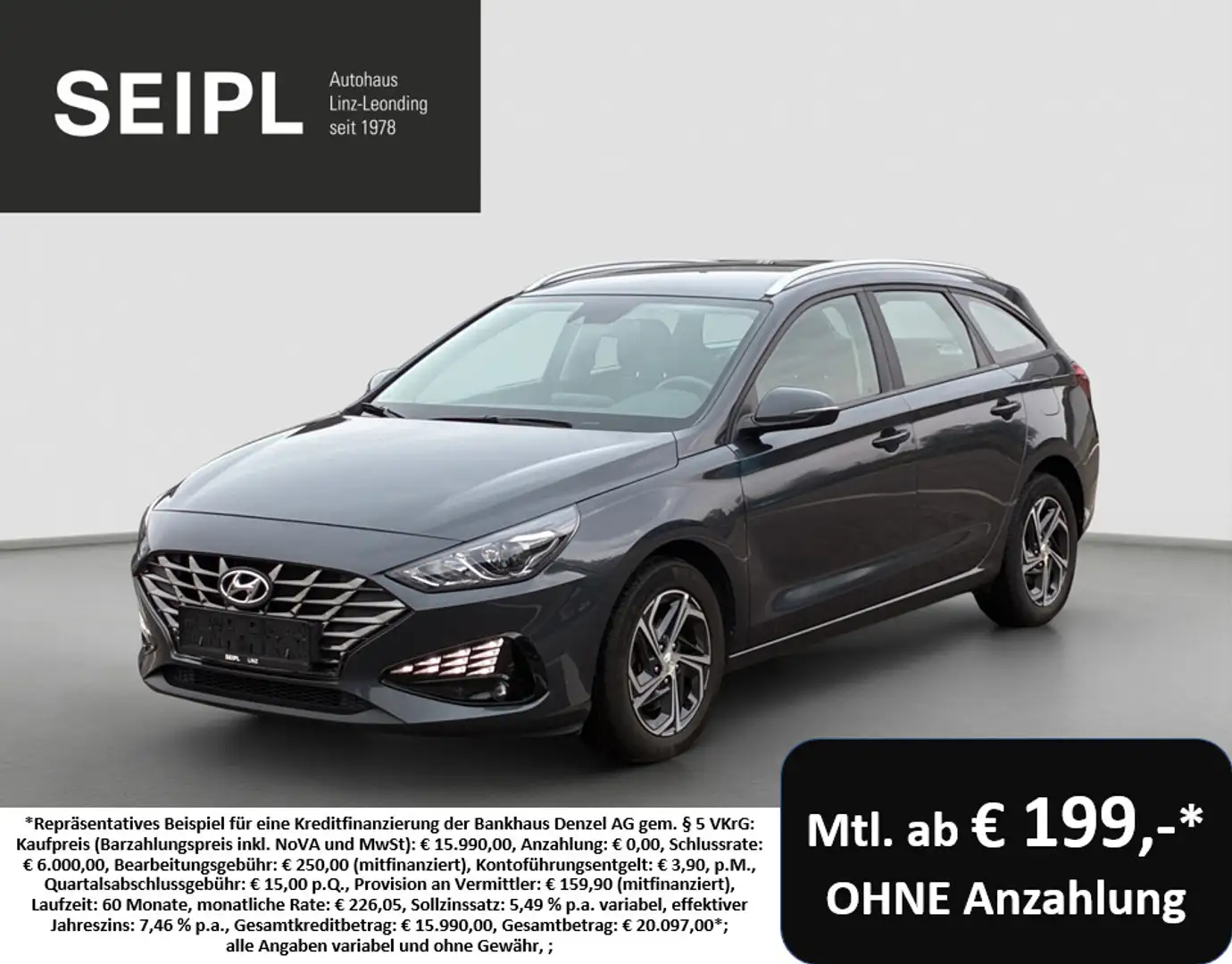 Hyundai i30 CW 1,5 DPI chic*48V-Mild Hybrid*4-Zylinder* Grau - 1