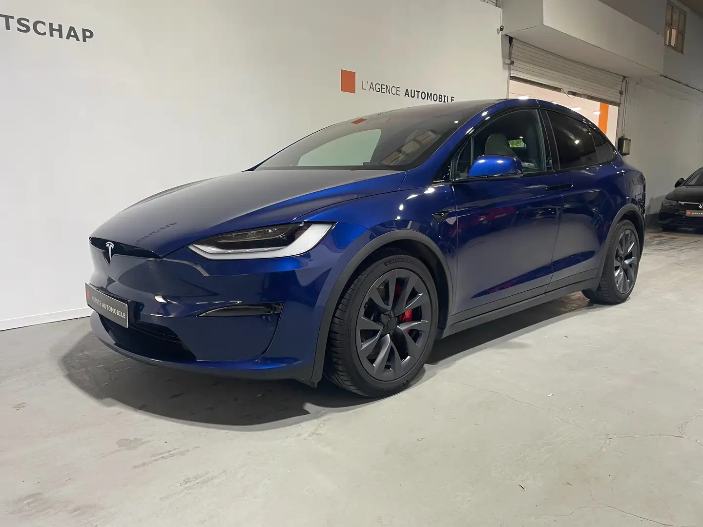 Tesla Model X PLAID - 1020 CH / 12 MOIS DE GARANTIE Modrá - 2