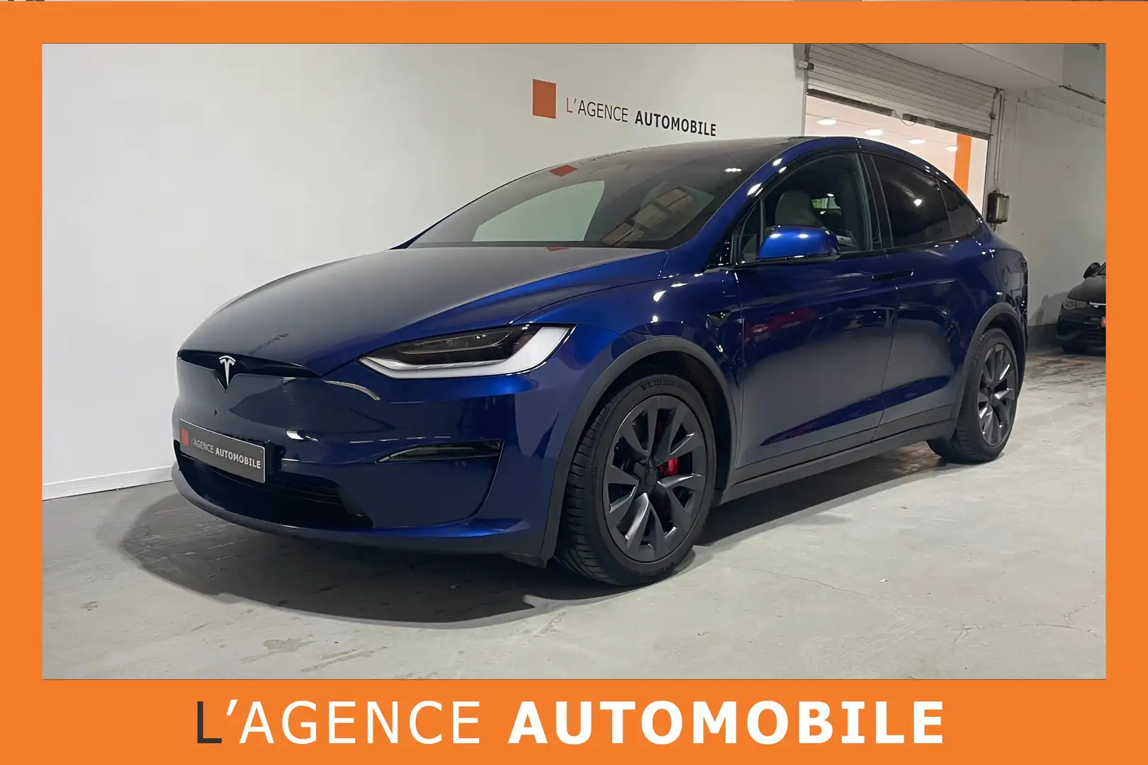 Tesla Model X PLAID - 1020 CH / 12 MOIS DE GARANTIE Modrá - 1