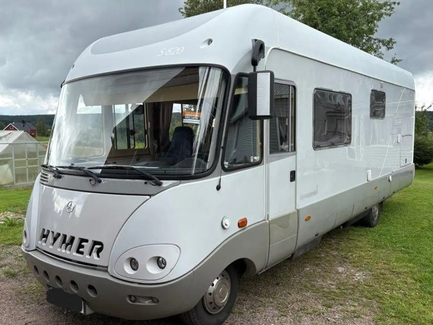 Mercedes-Benz Hymer S 820 Білий - 2