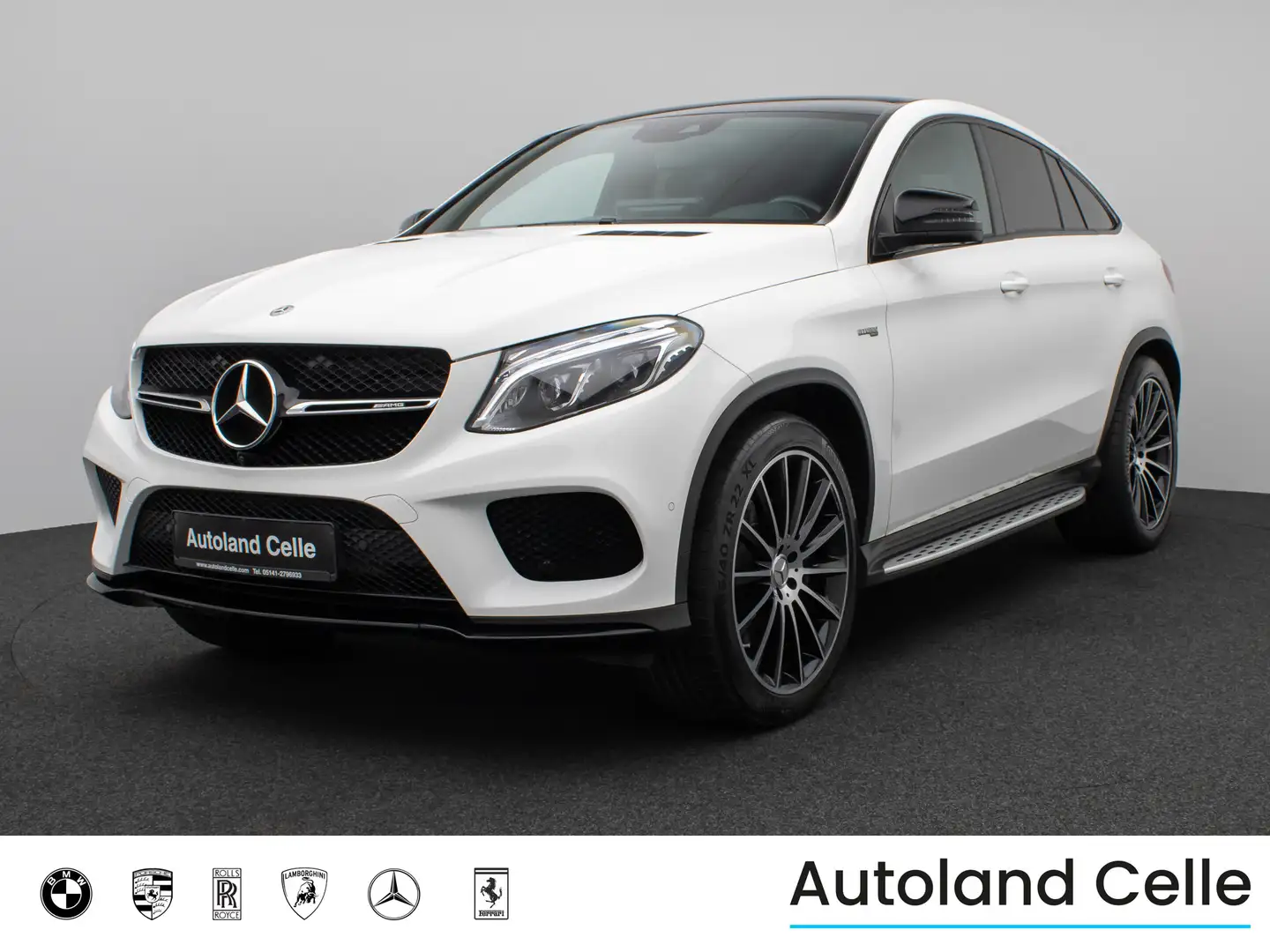 Mercedes-Benz GLE 43 AMG Coupé Panorama 360° AHK Ambiente Weiß - 1