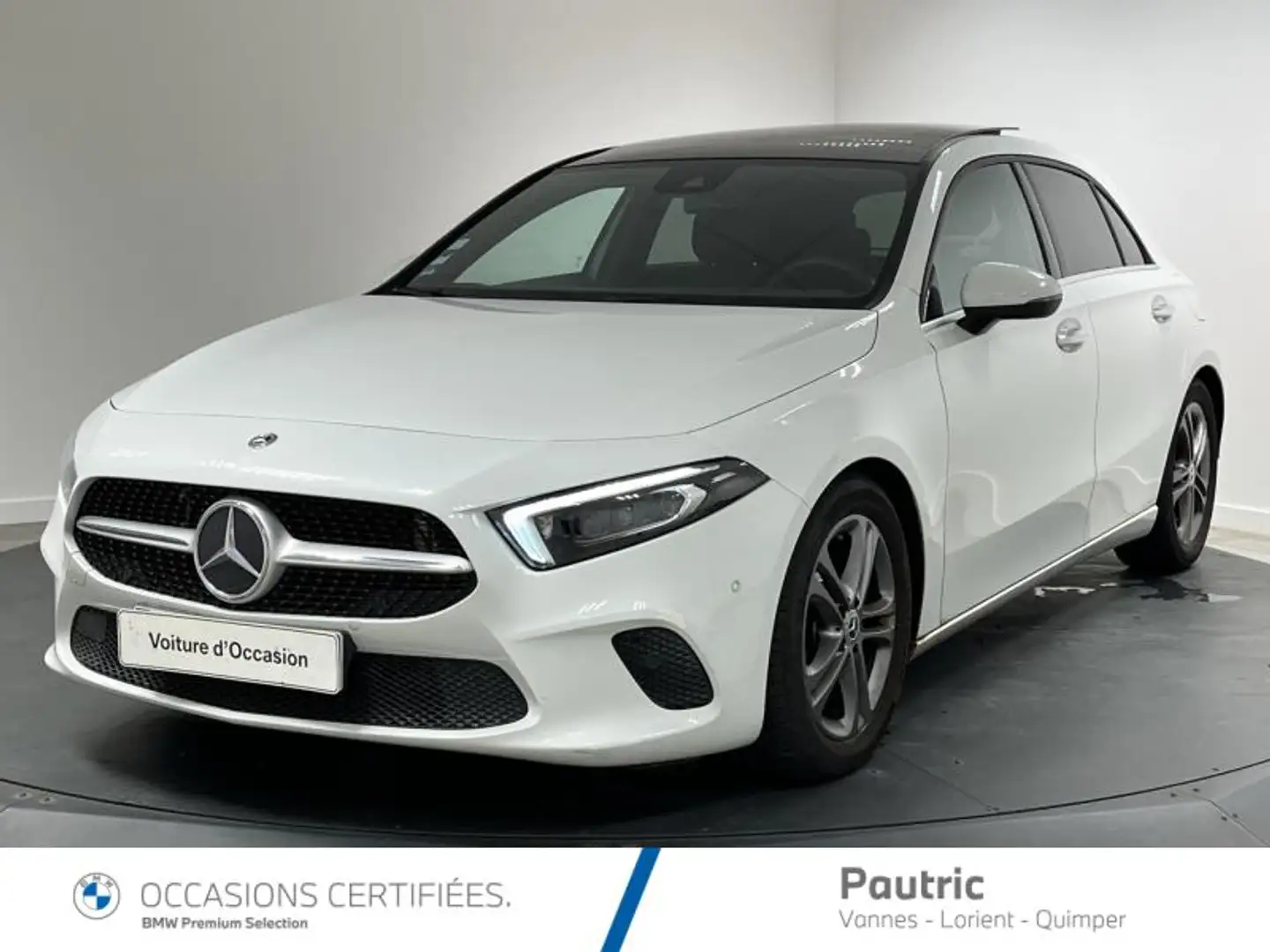Mercedes-Benz A 180 180 136ch Style Line 7G-DCT Blanc - 1