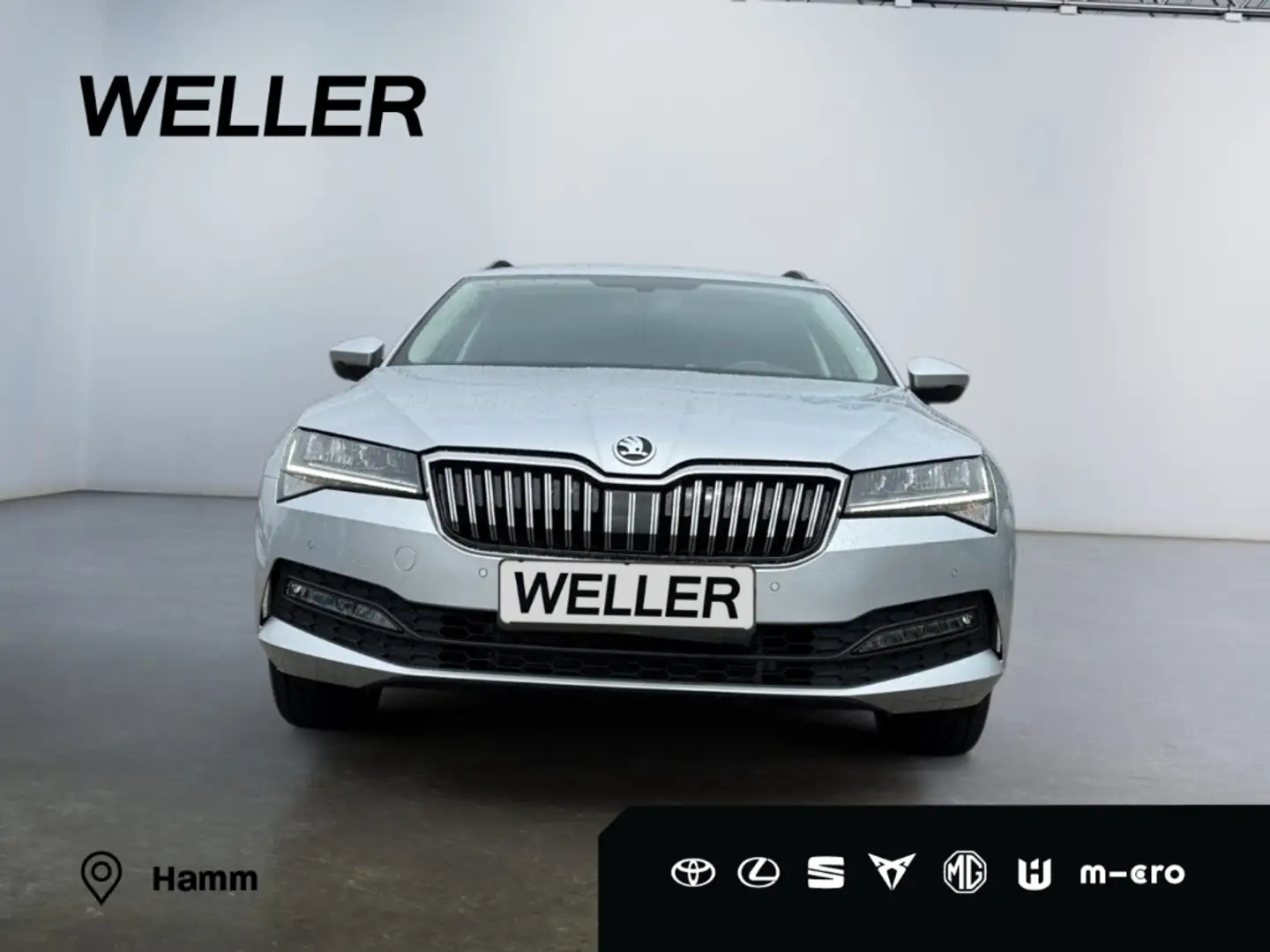 Skoda Superb Combi 1.5 TSI DSG Ambition *AHK*el Heck* Silber - 2