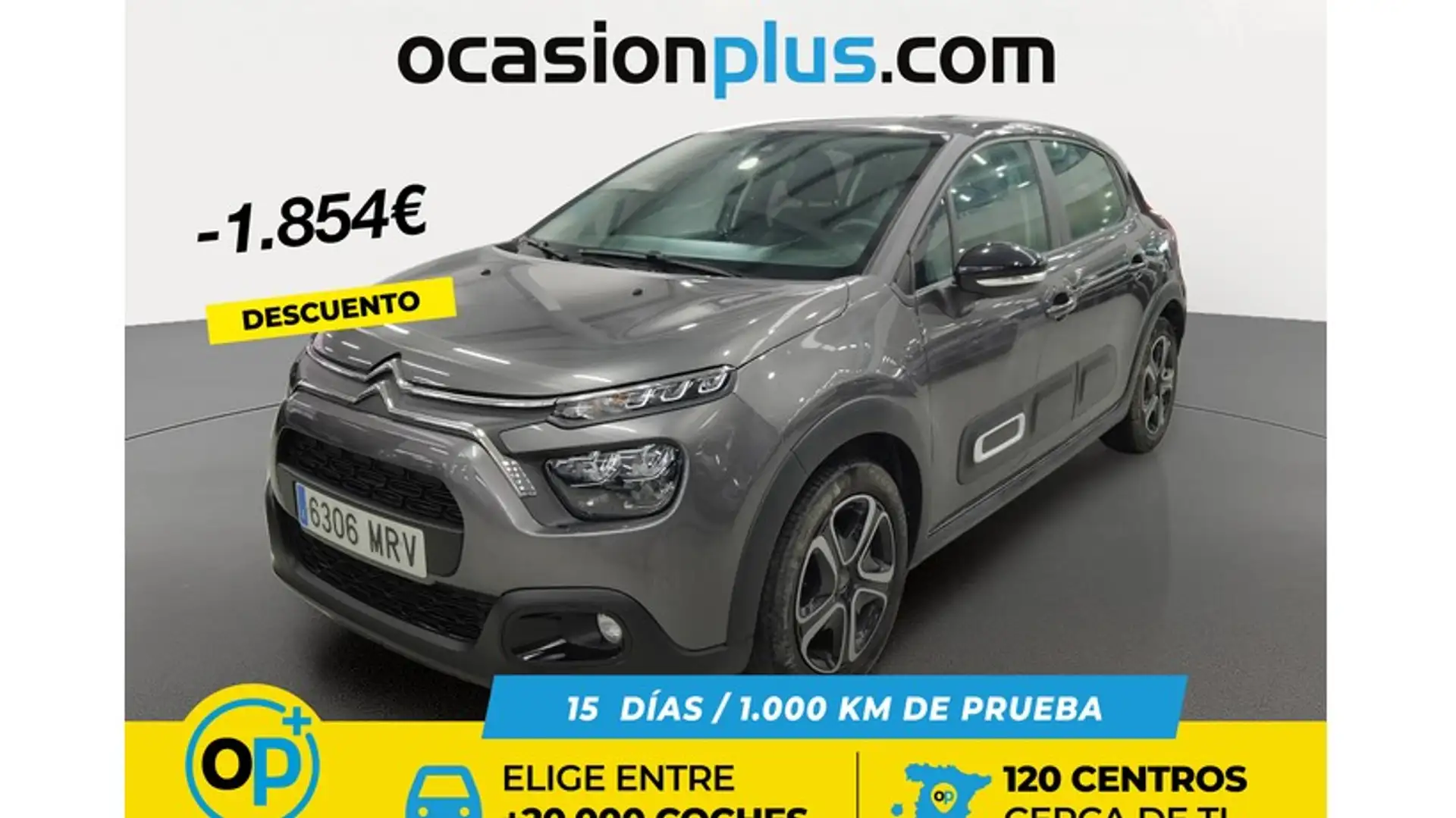 Citroen C3 Origin 1.5BlueHDi S&S Plus 100 Grau - 1
