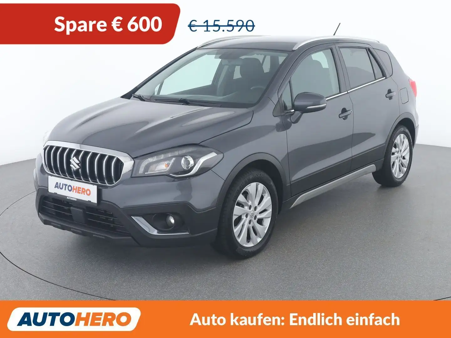 Suzuki SX4 S-Cross 1.4 BoosterJet Star View 4WD Grau - 1