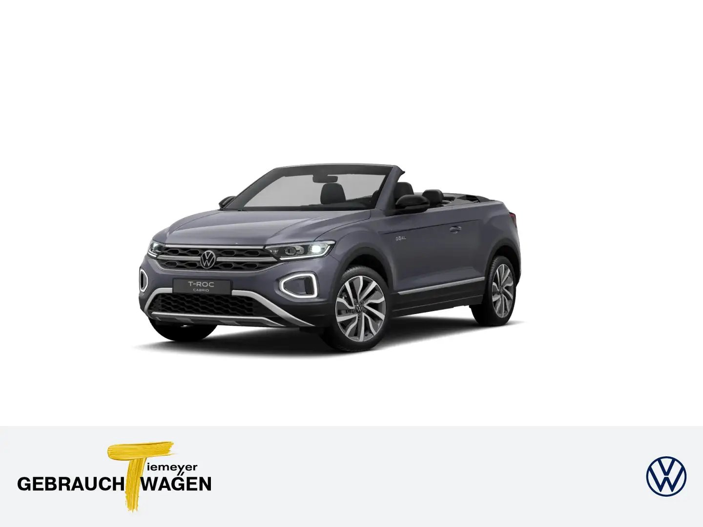 Volkswagen T-Roc 1.5 TSI DSG GOAL LED+ NAVI LM18 Grau - 1