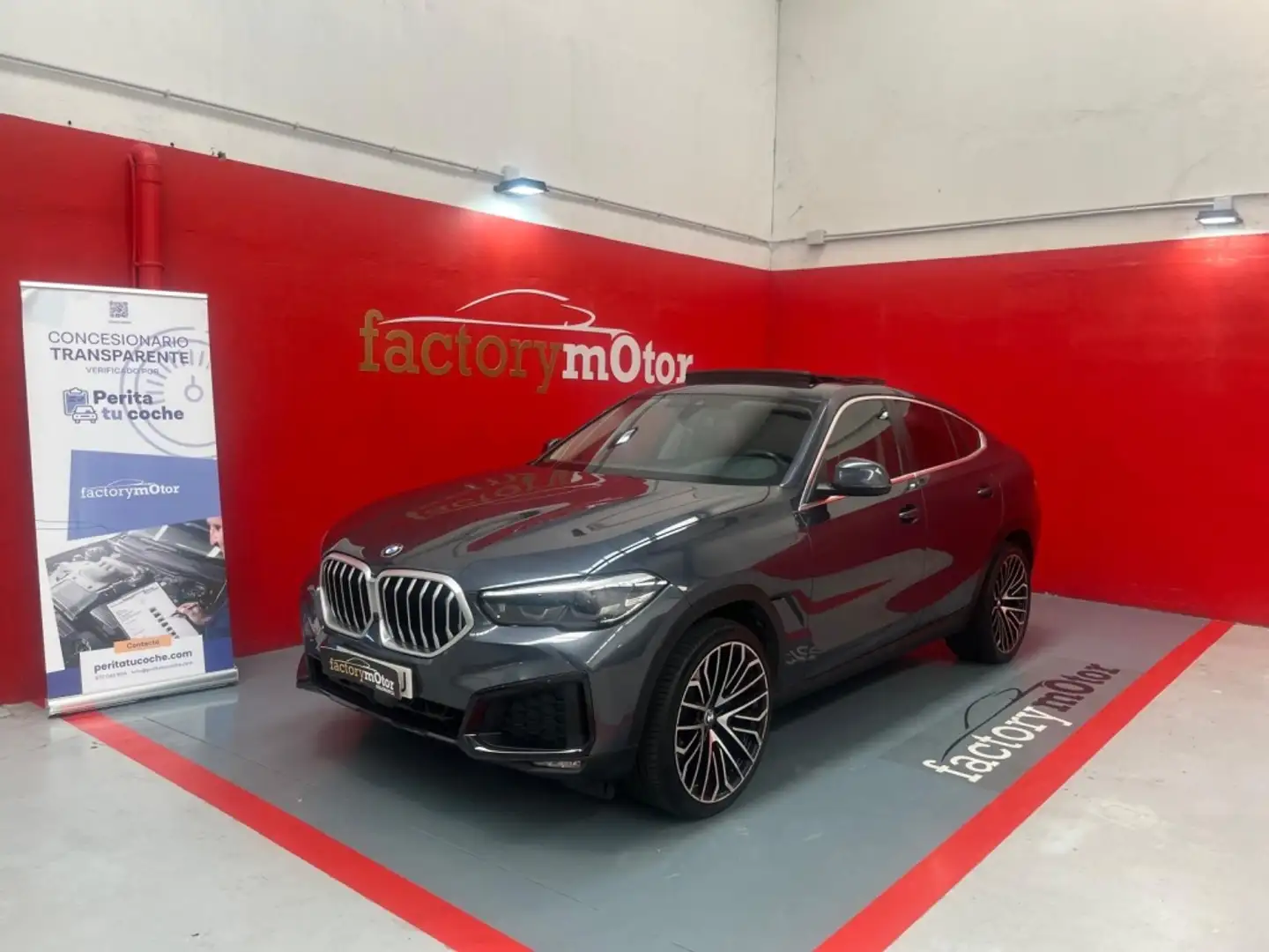 BMW X6 xDrive 30dA Gris - 1