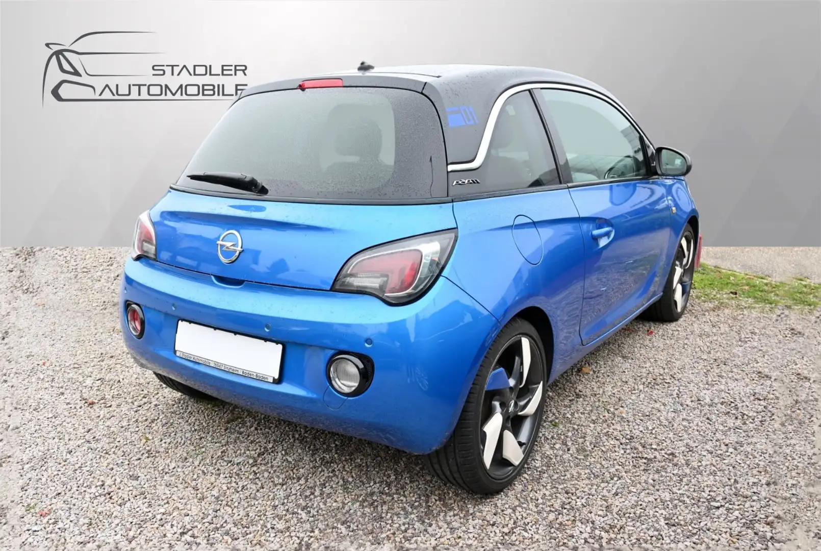 Opel Adam Slam*TEILLEDER*SHZ*KLIMAAUTOMATIK*... Blau - 2