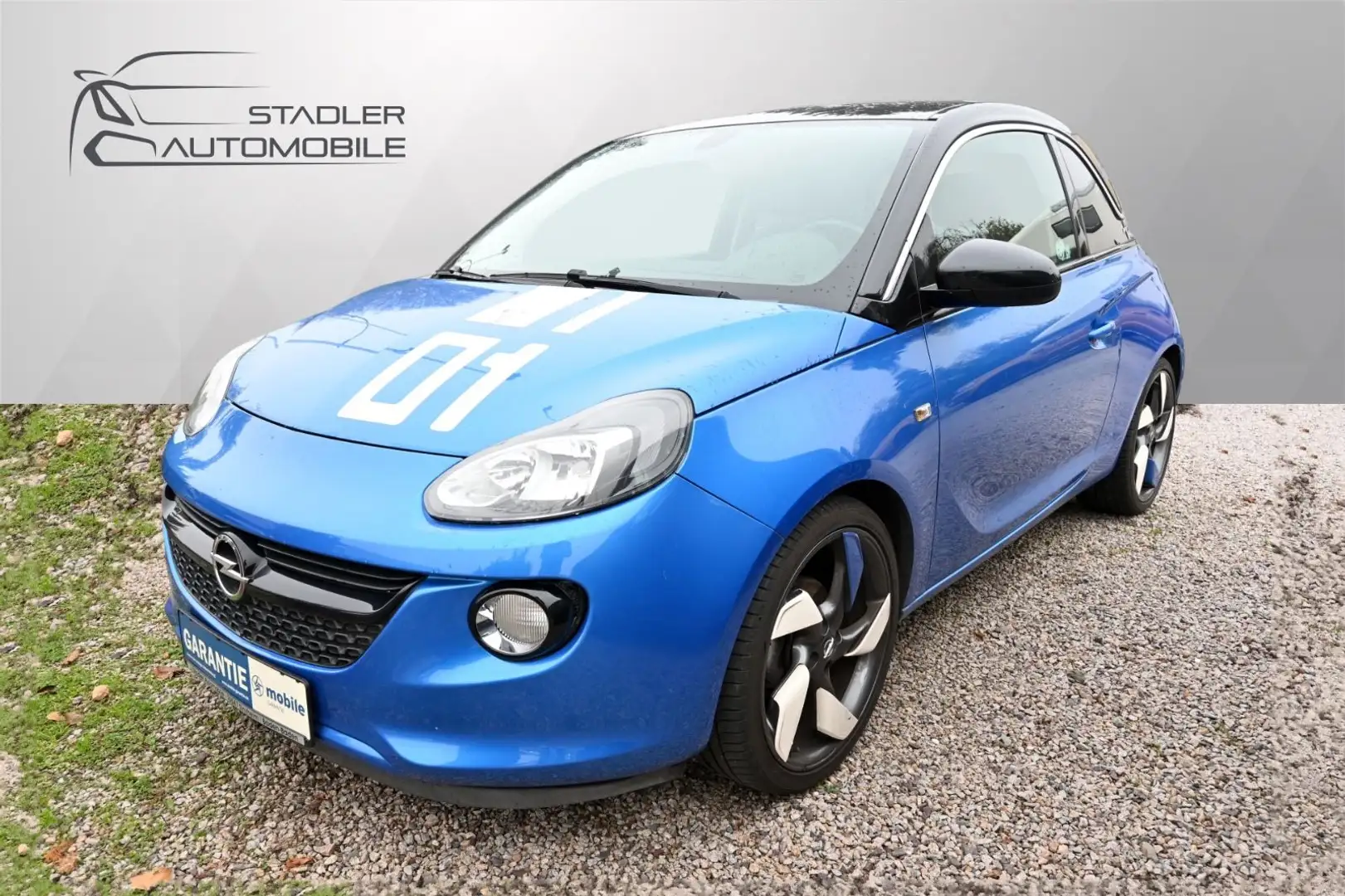 Opel Adam Slam*TEILLEDER*SHZ*KLIMAAUTOMATIK*... Blau - 1