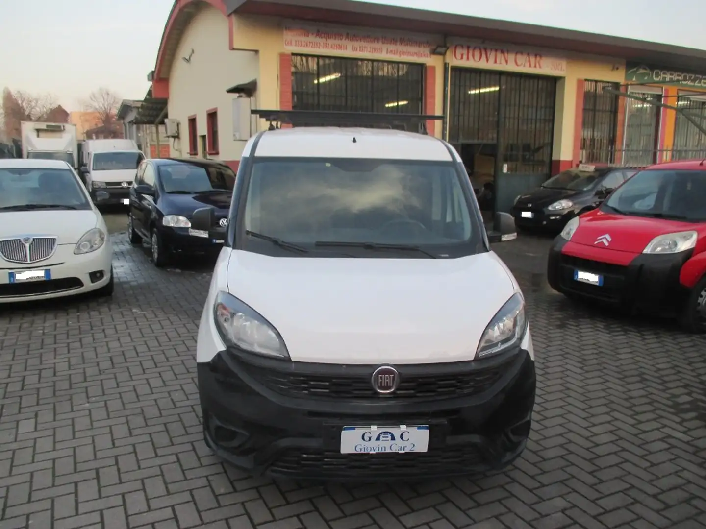 Fiat Doblo Doblò 1.6 MJT 105CV Cargo Maxi 3 Posti Weiß - 1